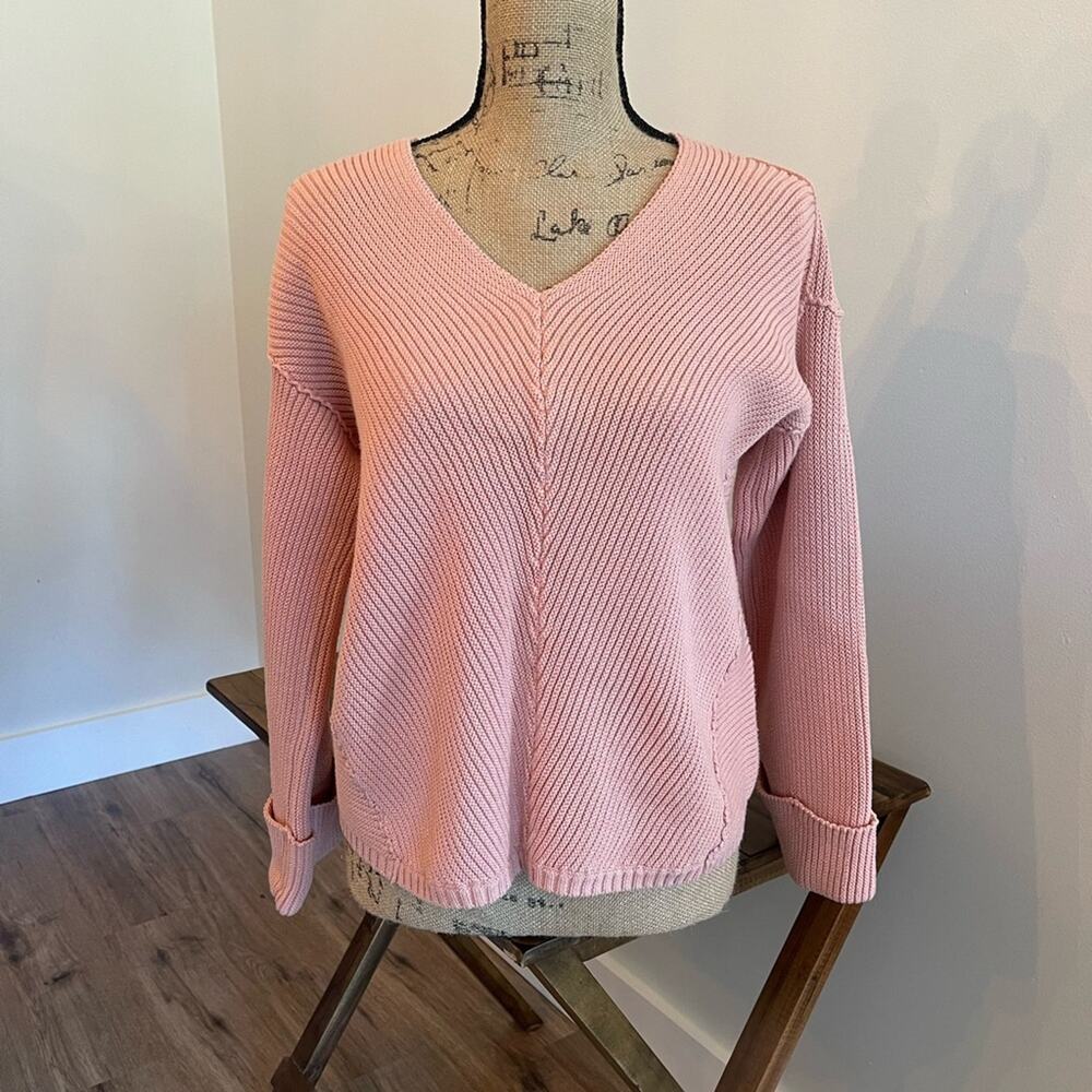 TCEC Pink Pullover Sweater Size Small
